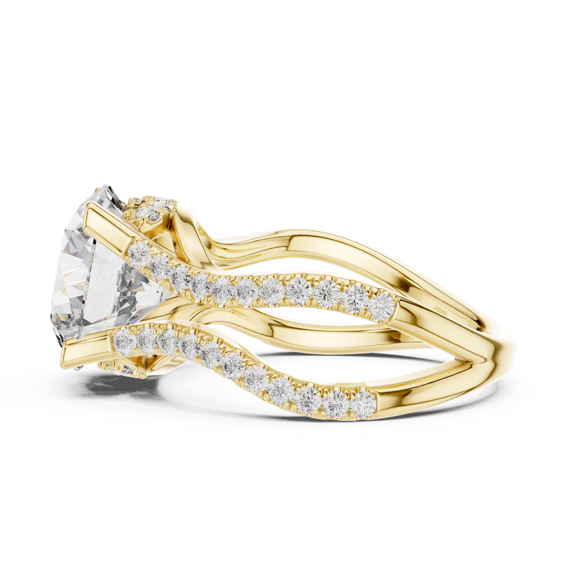 Ladies Ring DDLR-155@7 - Yellow Gold - Image