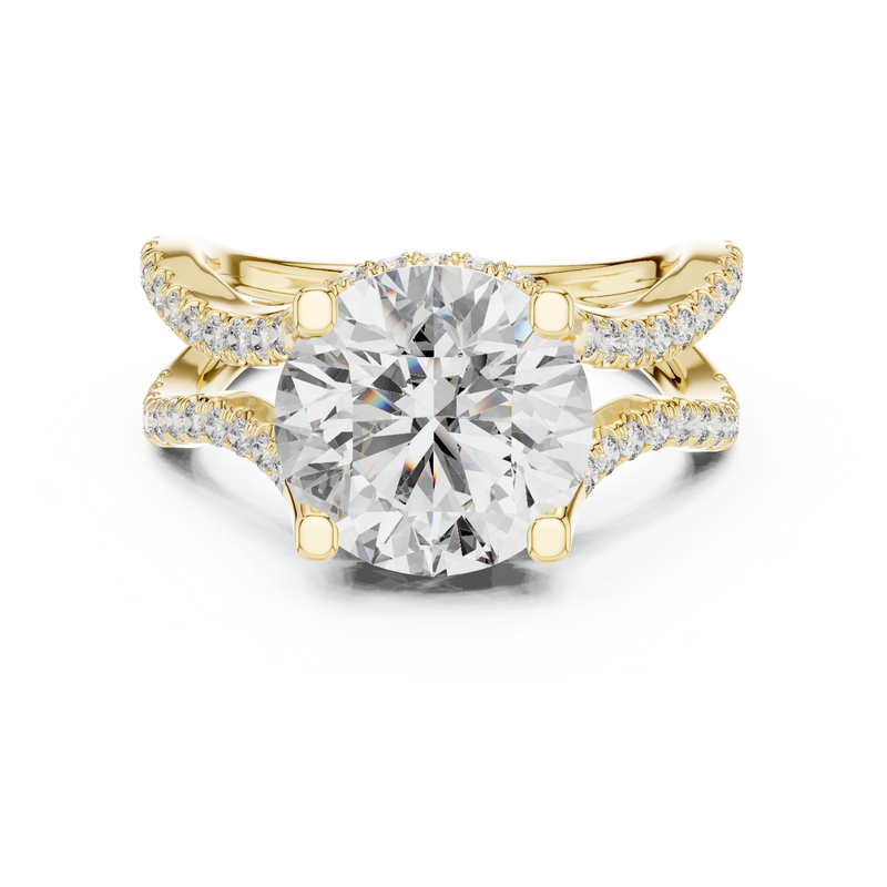 Ladies Ring DDLR-155@7 - Yellow Gold - Image