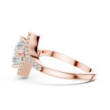 Ladies Ring DDLR-156@7 - Rose Gold - Image