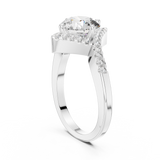 Ladies Ring DDLR-156@7 - White Gold - Image