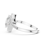 Ladies Ring DDLR-156@7 - White Gold - Image