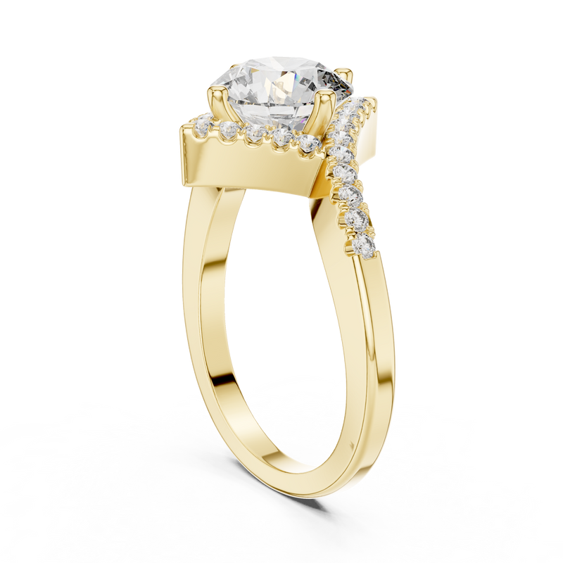 Ladies Ring DDLR-156@7 - Yellow Gold - Image