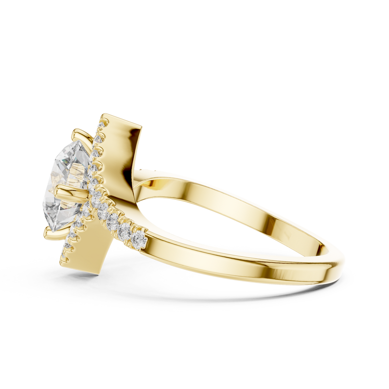 Ladies Ring DDLR-156@7 - Yellow Gold - Image
