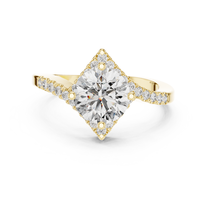 Ladies Ring DDLR-156@7 - Yellow Gold - Image