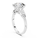 Ladies Ring DDLR-157@7 - White Gold - Image