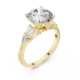Ladies Ring DDLR-157@7 - Yellow Gold - Image