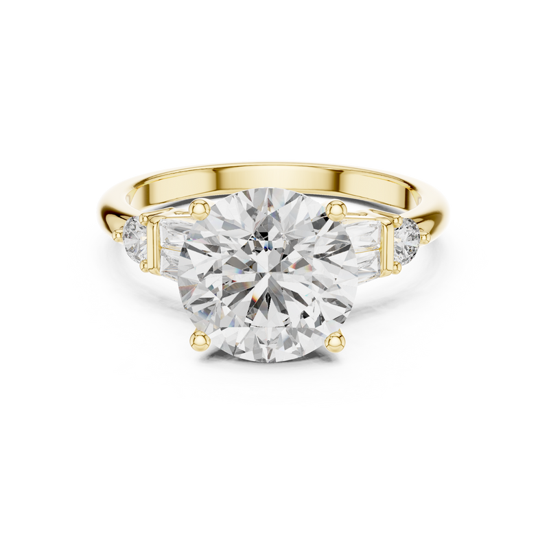 Ladies Ring DDLR-157@7 - Yellow Gold - Image