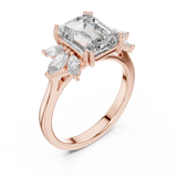 Ladies Ring DDLR-158@7 - Rose Gold - Image