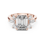 Ladies Ring DDLR-158@7 - Rose Gold - Image