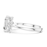 Ladies Ring DDLR-158@7 - White Gold - Image