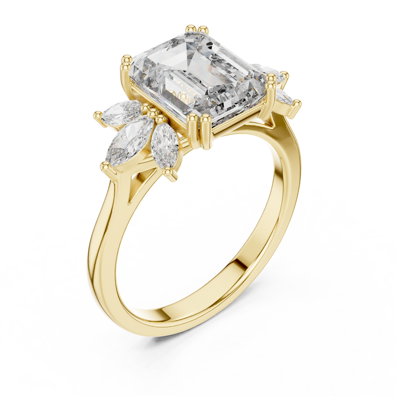 Ladies Ring DDLR-158@7 - Yellow Gold - Image