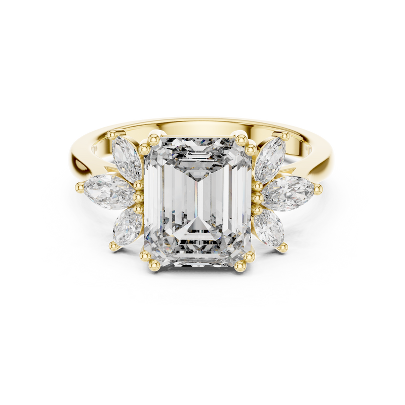Ladies Ring DDLR-158@7 - Yellow Gold - Image