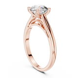 Ladies Ring DDLR-159@7 - Rose Gold - Image