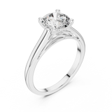 Ladies Ring DDLR-159@7 - White Gold - Image