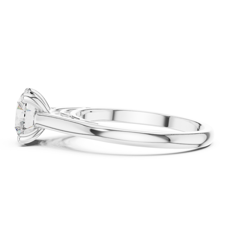 Ladies Ring DDLR-159@7 - White Gold - Image