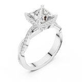 Ladies Ring DDLR-160@7 - White Gold - Image