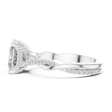 Ladies Ring DDLR-160@7 - White Gold - Image
