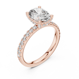 Ladies Ring DDLR-161@7 - Rose Gold - Image