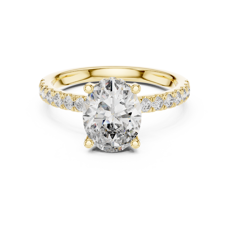 Ladies Ring DDLR-161@7 - Yellow Gold - Image