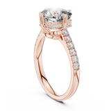 Ladies Ring DDLR-162@7 - Rose Gold - Image