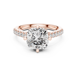 Ladies Ring DDLR-162@7 - Rose Gold - Image