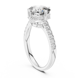 Ladies Ring DDLR-162@7 - White Gold - Image