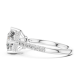 Ladies Ring DDLR-162@7 - White Gold - Image
