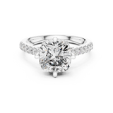 Ladies Ring DDLR-162@7 - White Gold - Image