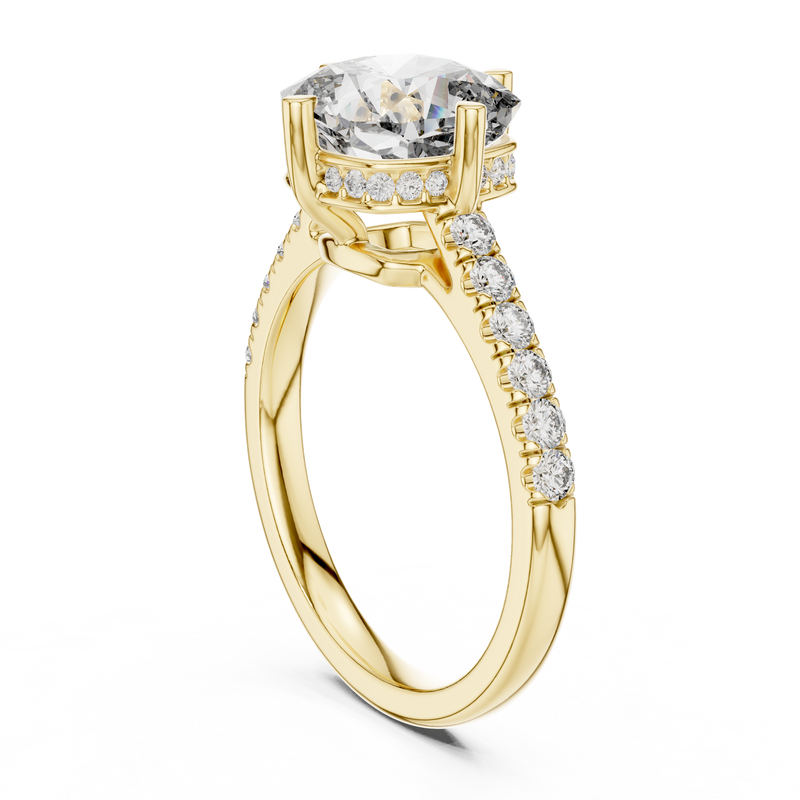 Ladies Ring DDLR-162@7 - Yellow Gold - Image