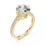 Ladies Ring DDLR-162@7 - Yellow Gold - Image