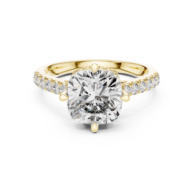 Ladies Ring DDLR-162@7 - Yellow Gold - Image