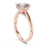 Ladies Ring DDLR-163@7 - Rose Gold - Image