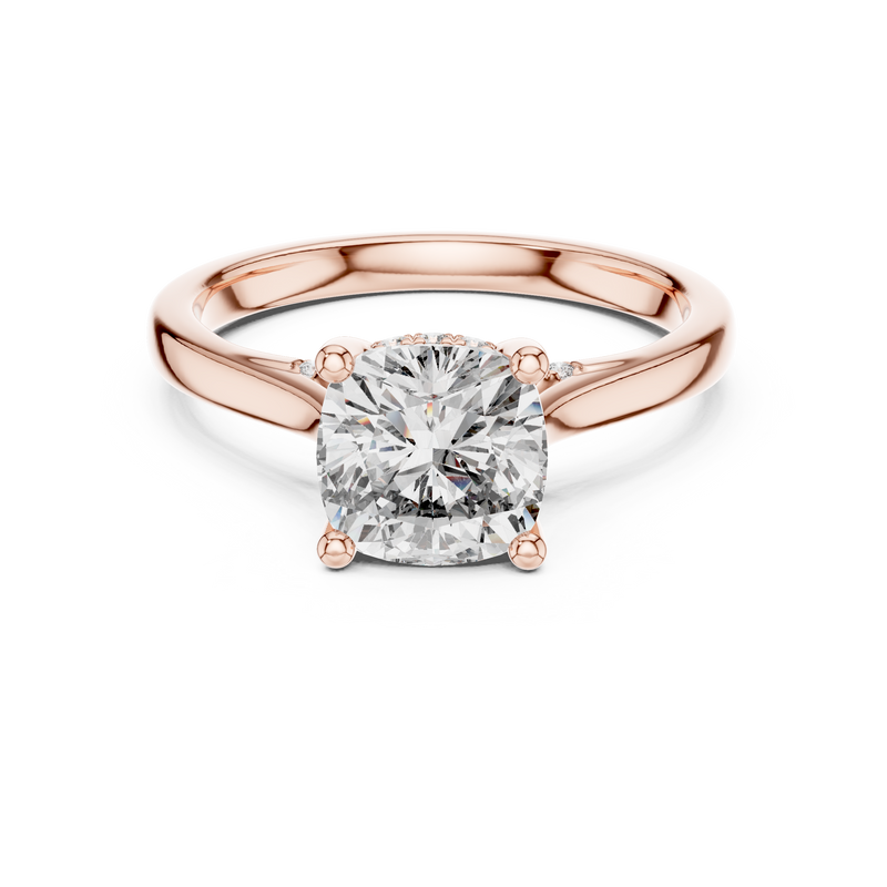 Ladies Ring DDLR-163@7 - Rose Gold - Image
