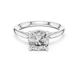 Ladies Ring DDLR-163@7 - White Gold - Image