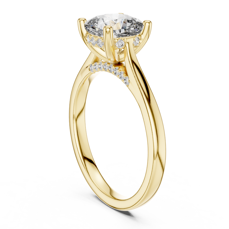 Ladies Ring DDLR-163@7 - Yellow Gold - Image