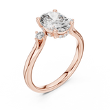 Ladies Ring DDLR-164@7 - Rose Gold - Image