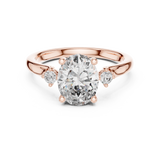 Ladies Ring DDLR-164@7 - Rose Gold - Image