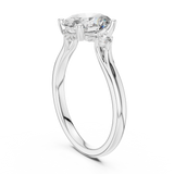 Ladies Ring DDLR-164@7 - White Gold - Image