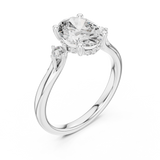 Ladies Ring DDLR-164@7 - White Gold - Image