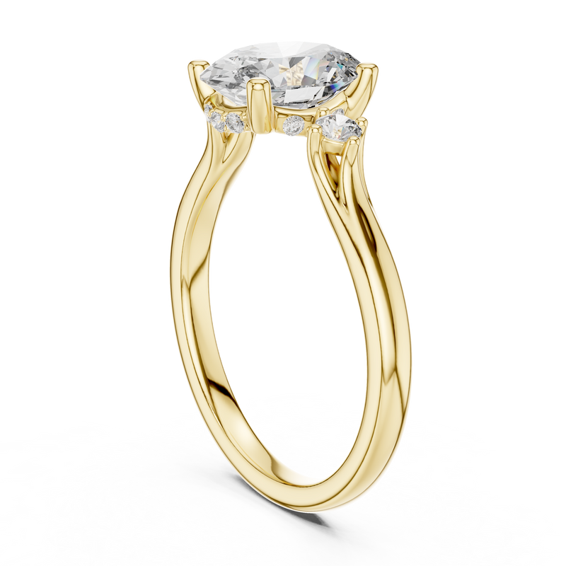 Ladies Ring DDLR-164@7 - Yellow Gold - Image