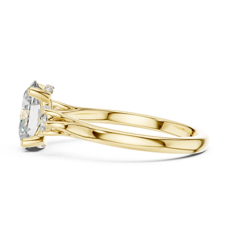 Ladies Ring DDLR-164@7 - Yellow Gold - Image