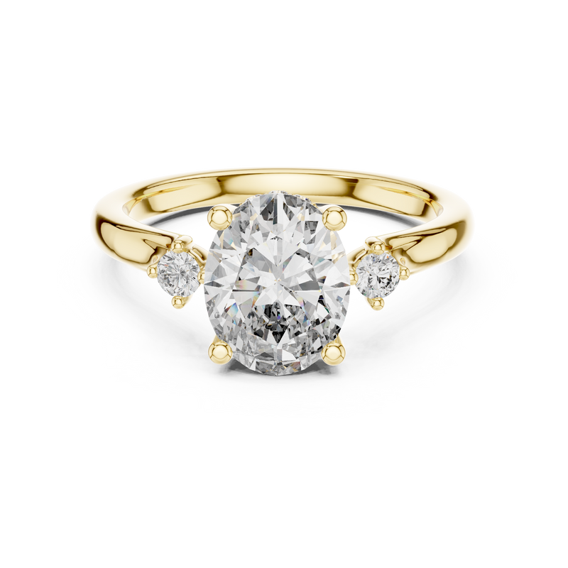 Ladies Ring DDLR-164@7 - Yellow Gold - Image