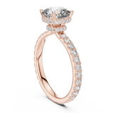 Ladies Ring DDLR-165@7 - Rose Gold - Image