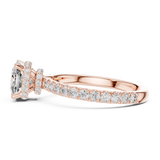 Ladies Ring DDLR-165@7 - Rose Gold - Image