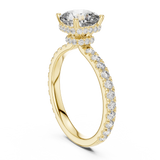 Ladies Ring DDLR-165@7 - Yellow Gold - Image