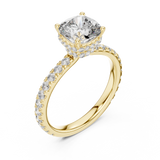 Ladies Ring DDLR-165@7 - Yellow Gold - Image