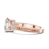 Ladies Ring DDLR-166@7 - Rose Gold - Image