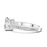 Ladies Ring DDLR-166@7 - White Gold - Image