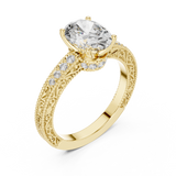 Ladies Ring DDLR-166@7 - Yellow Gold - Image