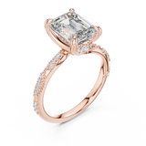 Ladies Ring DDLR-167@7 - Rose Gold - Image